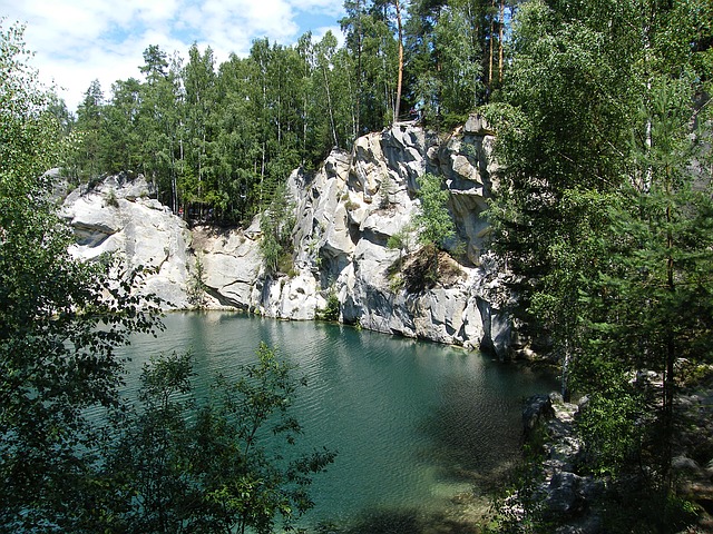 jezero v adršpachu